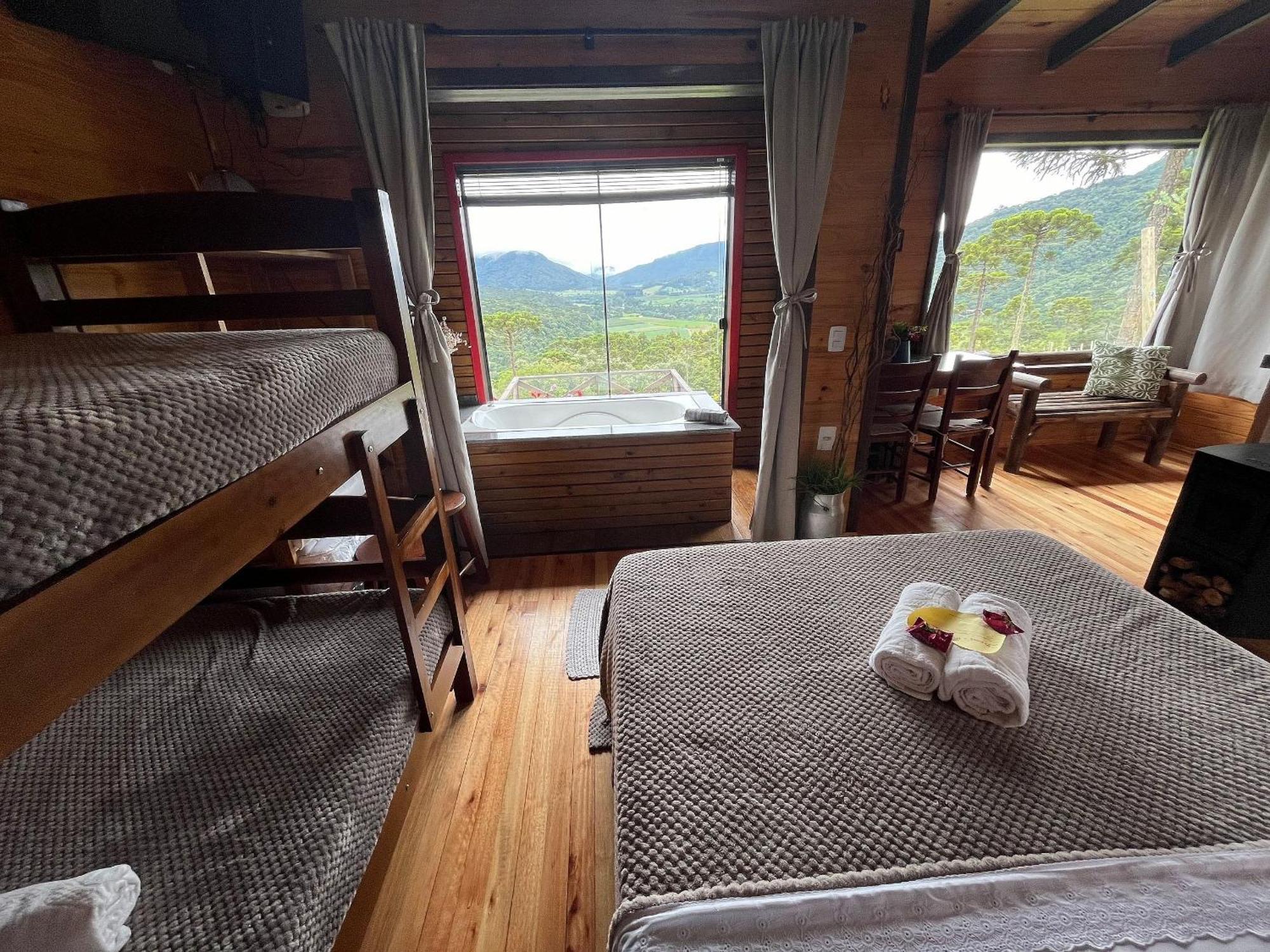 Chales Solar Da Montanha Urubici - Com Hidromassagem Kültér fotó