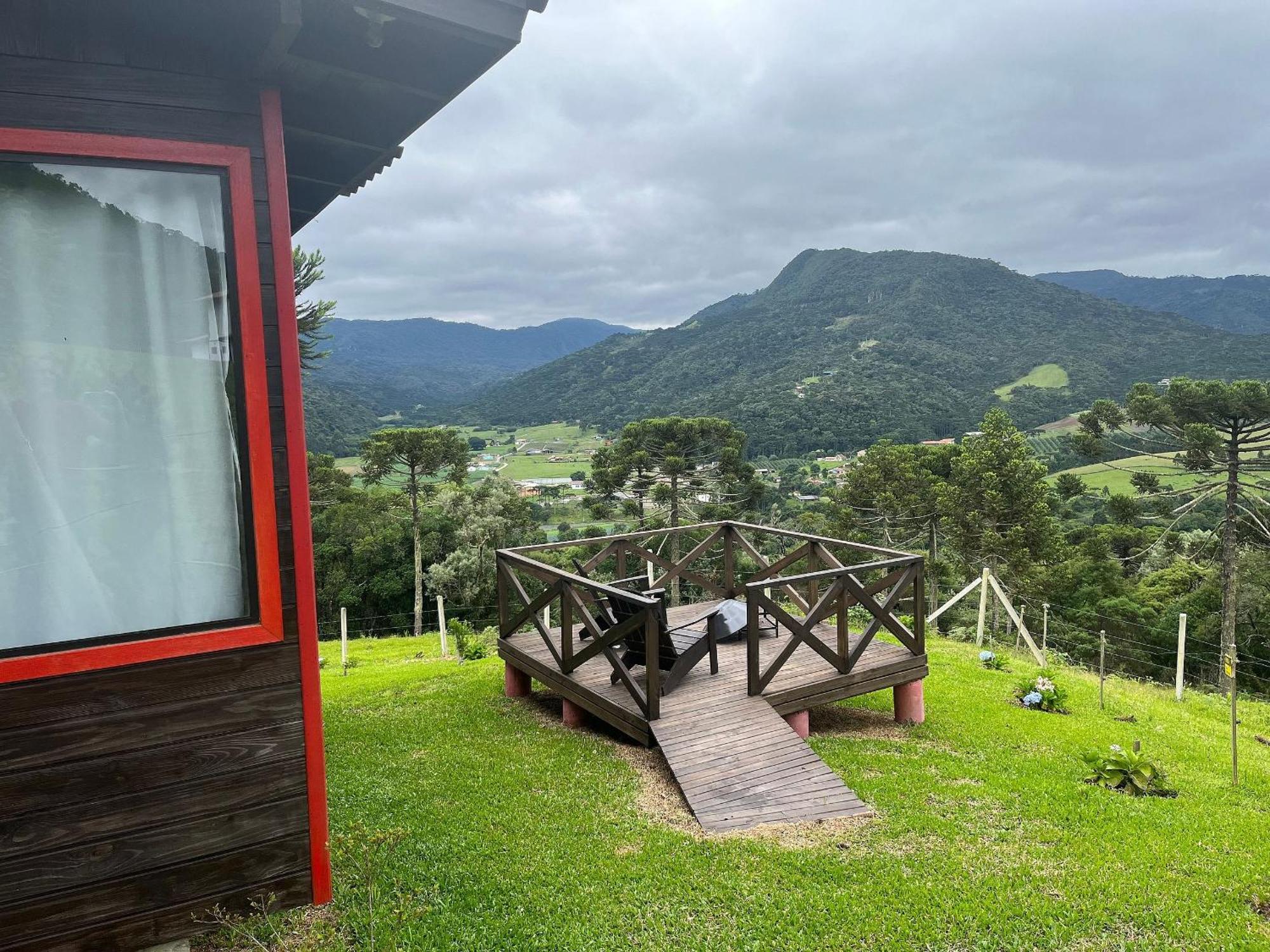 Chales Solar Da Montanha Urubici - Com Hidromassagem Kültér fotó