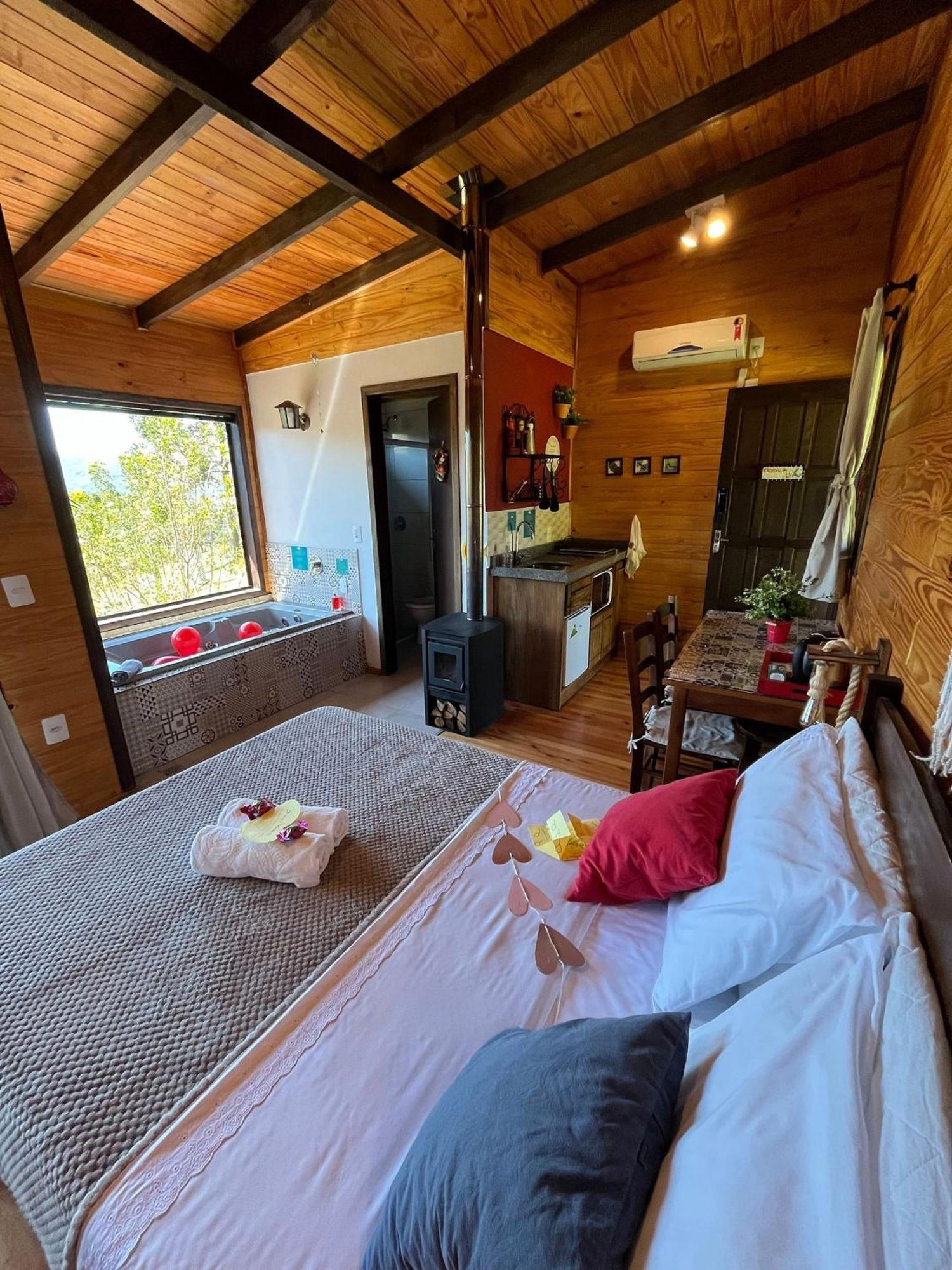 Chales Solar Da Montanha Urubici - Com Hidromassagem Kültér fotó